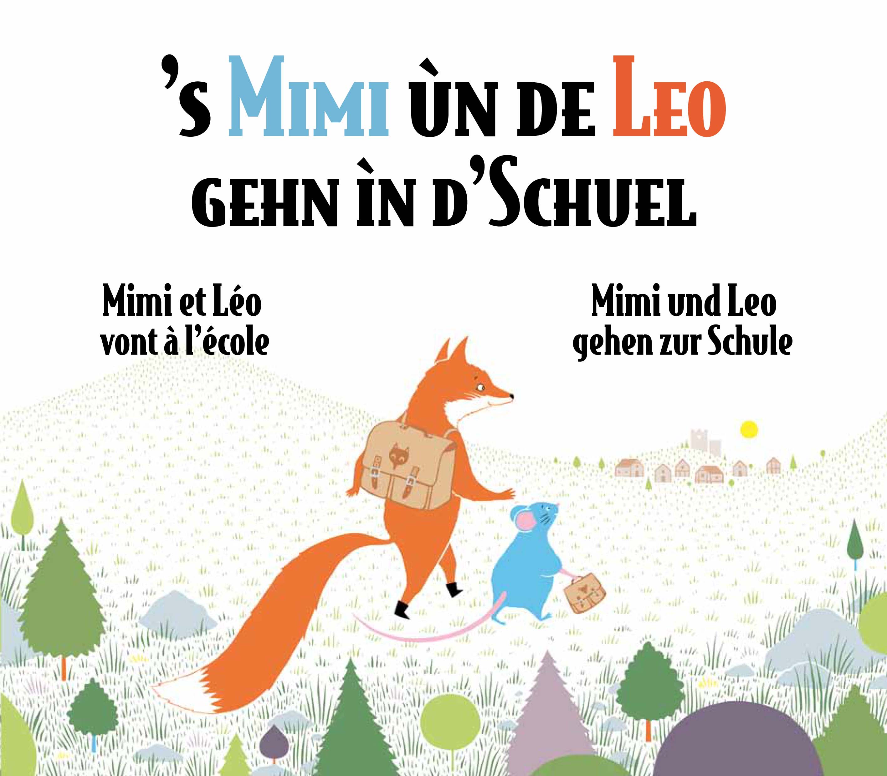 Mimi et Léo vont à l'école